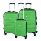 Ensemble de bagages 3 pièces Vert