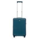 Trolley 55cm avec port USB bleu mer