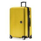 Grande valise coque dure jaune