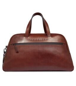 Damiano - Sac de sport en cuir, marron