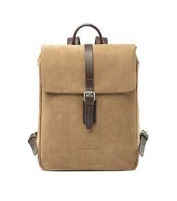 Sac à dos Nubuck 15.6" en taupe