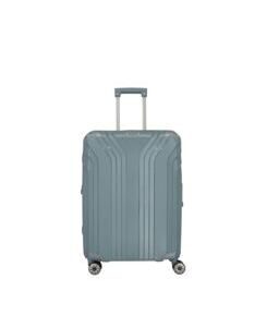 Elvaa - Trolley M extensible gris-bleu