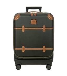 Bellagio - Trolley cabine avec compartiment pour ordinateur portable et port USB en olive