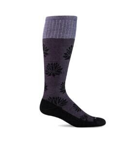 Chaussettes de compression Lotus Lift fortes Femme Noir S/M 35-38