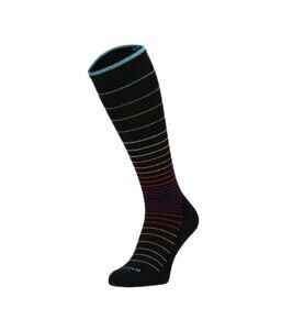 Chaussettes de compression Circulator pour femmes Noir-Multi S/M 35-38