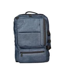 Laptop Rucksack 17" aus Canvas in Blau