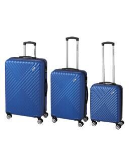 Kingston - Set de 3 valises bleues