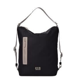 Rucksack-Tasche Zip, Schwarz