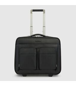 Modus - Valise business en cuir noir