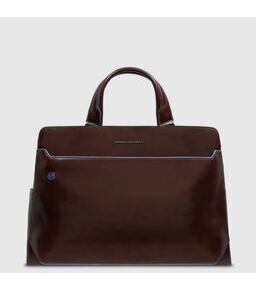 Blue Square - Laptoptasche 15,6" in Leder Braun