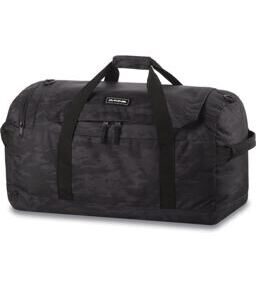 EQ Duffle 50L, noir vintage camo