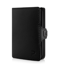 KLIK MAGNET Portefeuille Slim Noir 12 pièces