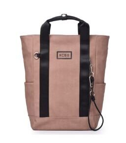 Grosse Rucksack-Tasche Knot, Blassrosa