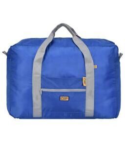 Sac de transport pliable en bleu