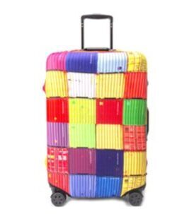 Housse de valise Colourful Squares Medium (55-60 cm)