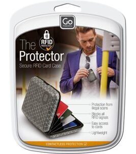 The Protector -RFID-Kartenetui aus Aluminium