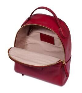 Elettra - Rucksack Leder, Rot