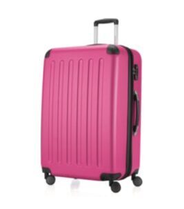 Spree, Valise rigide avec TSA surface mate, magenta