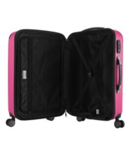 Spree, Valise rigide avec TSA surface mate, magenta