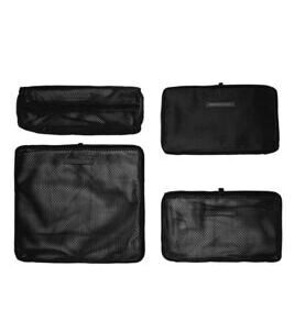 Packing Cubes 4er Set, All Black