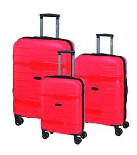 Memphis - 3er Set de valises Rot