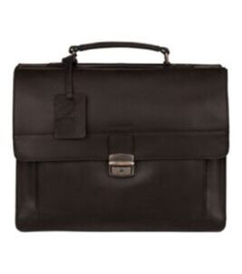 Vintage Scott Briefcase 2-Comp Noir