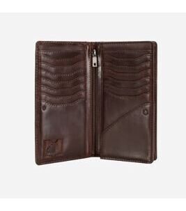 Oxford - Large Travel & Mobile Wallet in Mocha