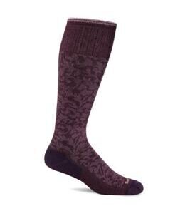 Chaussettes de compression Damask pour femmes Blackberry S/M 35-38