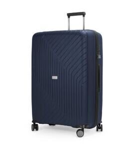 TXL - Grande valise coque dure, bleu foncé