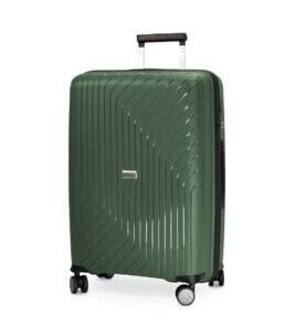 TXL - Valise moyenne à coque rigide, vert foncé