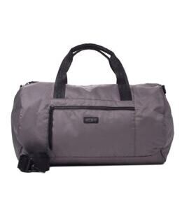 Grand sac de sport et de voyage Puffy, gris