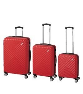 Kingston - Set de 3 valises rouges