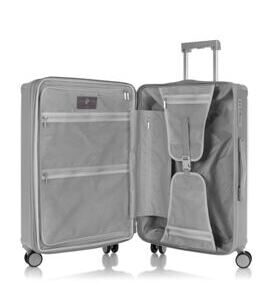 Luxe - Valise trolley M en argent