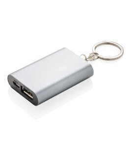 1.000 mAh Keychain Powerbank Anthrazit