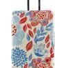 Housse de valise Red &amp; Blue Leaves Large (65-70 cm) 1