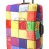 Housse de valise Colourful Squares Medium (55-60 cm) 2