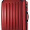 Alex, Valise rigide avec TSA surface brillante, rouge 1