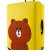 Housse de valise Yellow Teddy Large (65-70 cm) 2