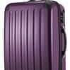 Alex, Valise rigide avec TSA surface brillante, aubergine 1