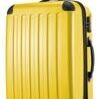 Alex, Valise rigide avec TSA surface brillante, jaune 1