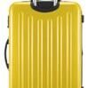 Alex, Valise rigide avec TSA surface brillante, jaune 5