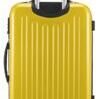 Alex, Valise rigide avec TSA surface brillante, jaune 5