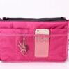 Sac dans le sac - Rose vif avec filet Taille L 5