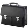 Business Line, sac porte-documents en cuir, noir 1