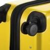 Alex, Valise rigide avec TSA surface brillante, jaune 6