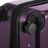 Alex, Valise rigide avec TSA surface brillante, aubergine 6