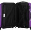 Wedding, Valise rigide avec TSA surface mate, mauve 6