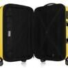 Alex, Valise rigide avec TSA surface brillante, jaune 2