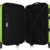 Alex, Valise rigide avec TSA surface brillante, vert pomme 2