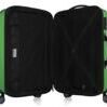 Alex, Valise rigide avec TSA surface brillante, vert 2